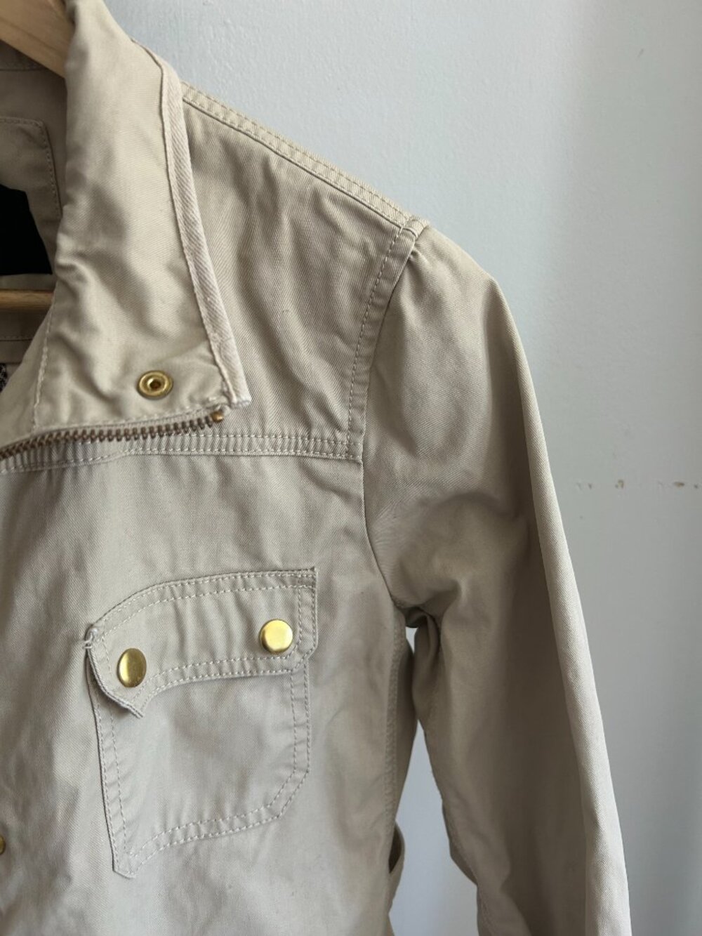 J. Crew Utility Jacket Size M Great Condition - Picture 5 of 5